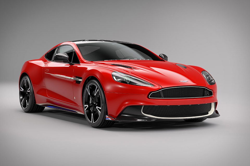 Aston Martin Vanquish S Red Arrows Edition Royal Air Force UK Britain