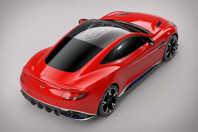 Aston Martin Vanquish S Red Arrows Edition Royal Air Force UK Britain