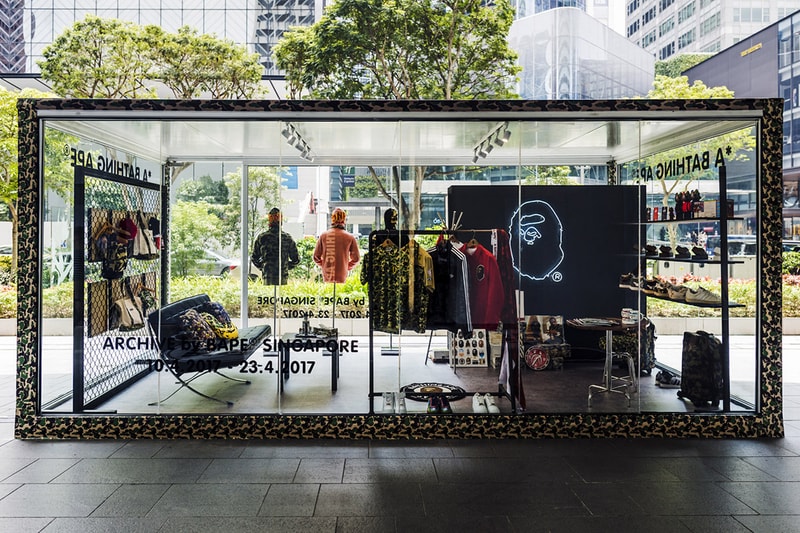 BAPE Exhibition Singapore Streetwear Fashion Mercedes-Benz G-Class Cars Toys