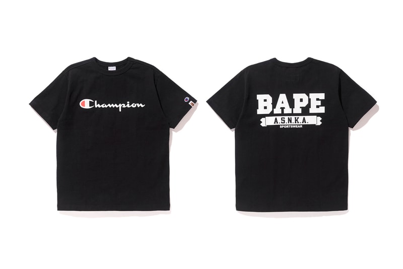 Bape x Champion 2017 Spring Summer Collection