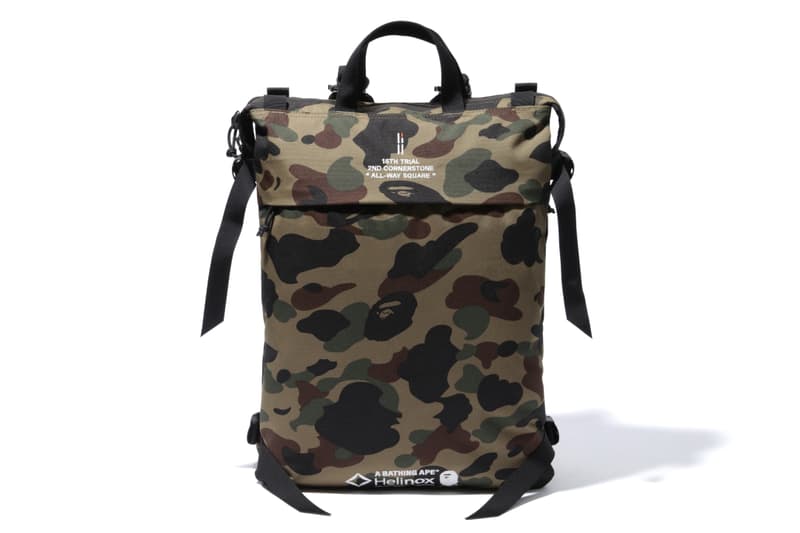 BAPE HELINOX 2017 Camping Collection Camo Tent Tables Bags A Bathing Ape CHACO NALGENE KLEAN KANTEEN LEATHERMAN Micra