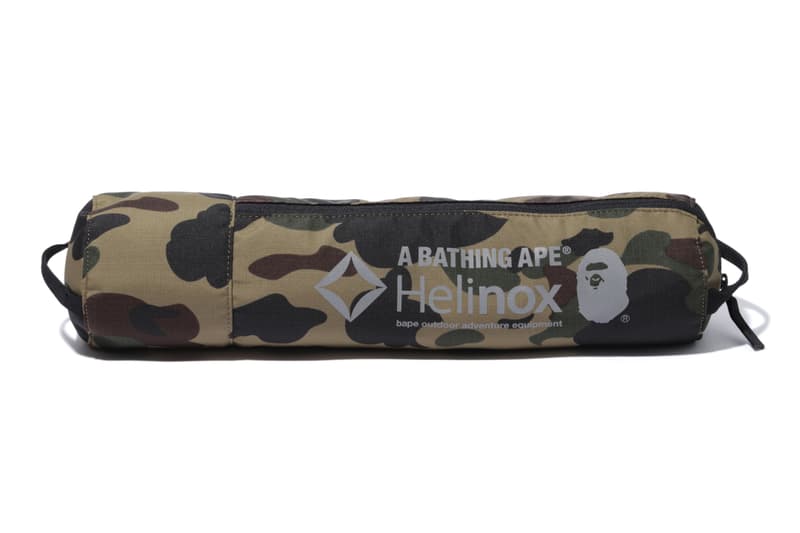 BAPE HELINOX 2017 Camping Collection Camo Tent Tables Bags A Bathing Ape CHACO NALGENE KLEAN KANTEEN LEATHERMAN Micra