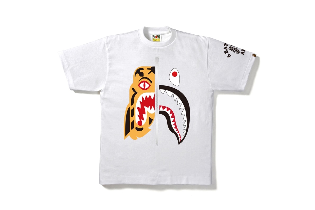 BAPE Tiger Shark Collection Swarovski Apparel Clothing Streetwear