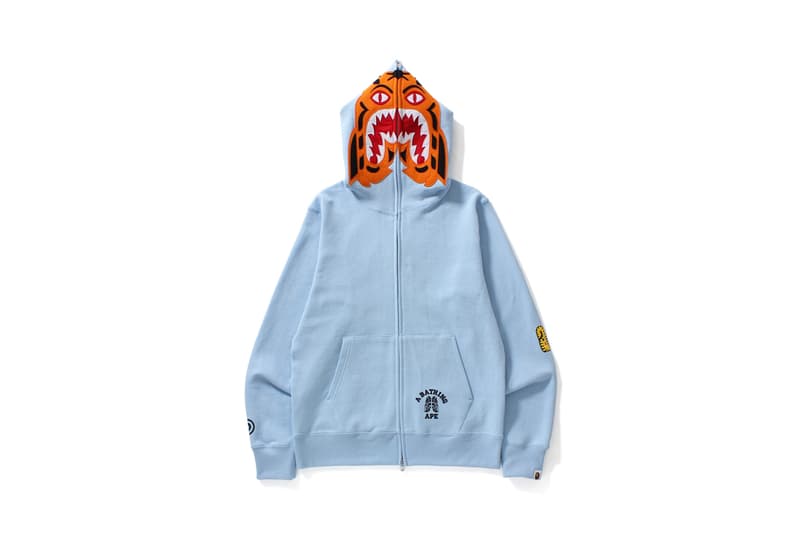 BAPE Tiger Shark Collection Swarovski Apparel Clothing Streetwear
