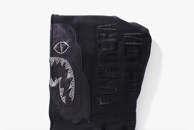 BAPE Tiger Shark Collection Swarovski Apparel Clothing Streetwear