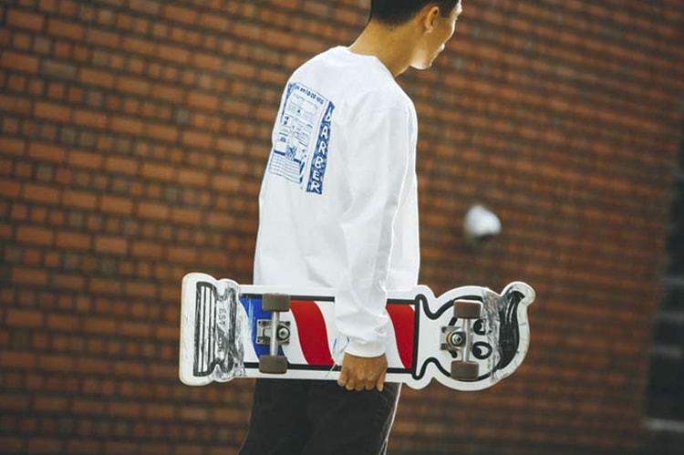 Old School Tokyo Barbershop BARBER SAKOTA Launches New Skate Deck