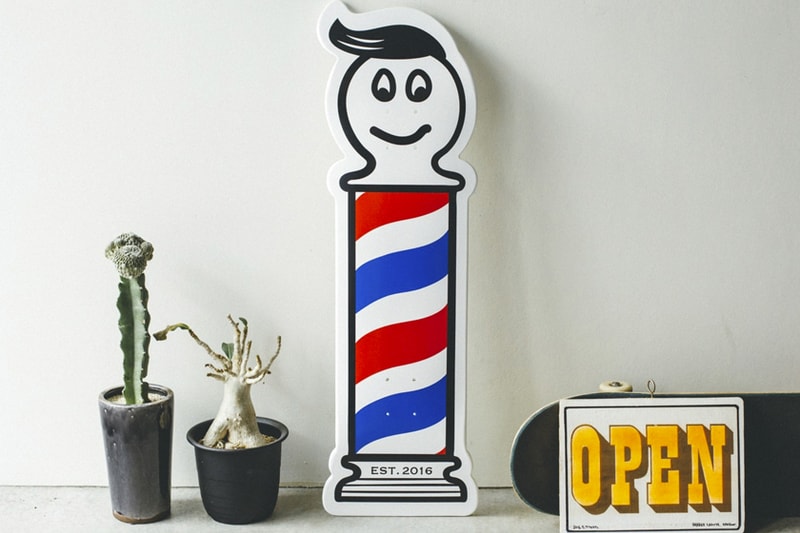 BARBER SAKOTA Sign Pole Skate Deck