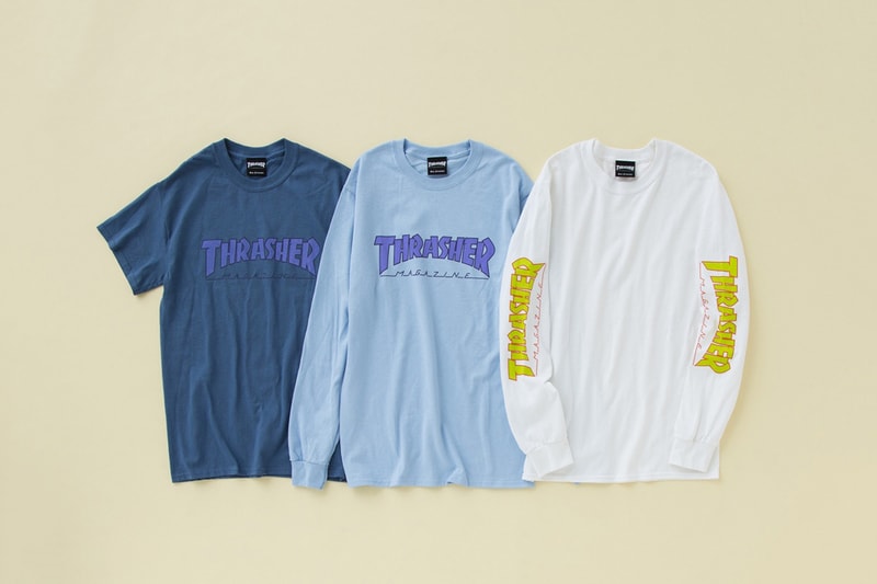 BEAUTY & YOUTH Thrasher 2017 Spring Summer Streetwear Skatewear Fashion Clothing Apparel T-Shirts Collaborations Collections