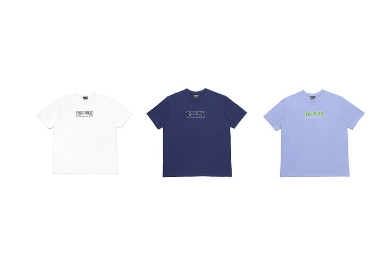 BEAUTY & YOUTH Thrasher 2017 Spring Summer Streetwear Skatewear Fashion Clothing Apparel T-Shirts Collaborations Collections