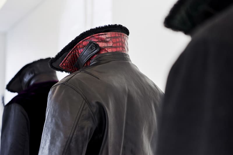 Berluti 2017 Fall/Winter Bomber Jackets haider ackermann leather cashmere velvet