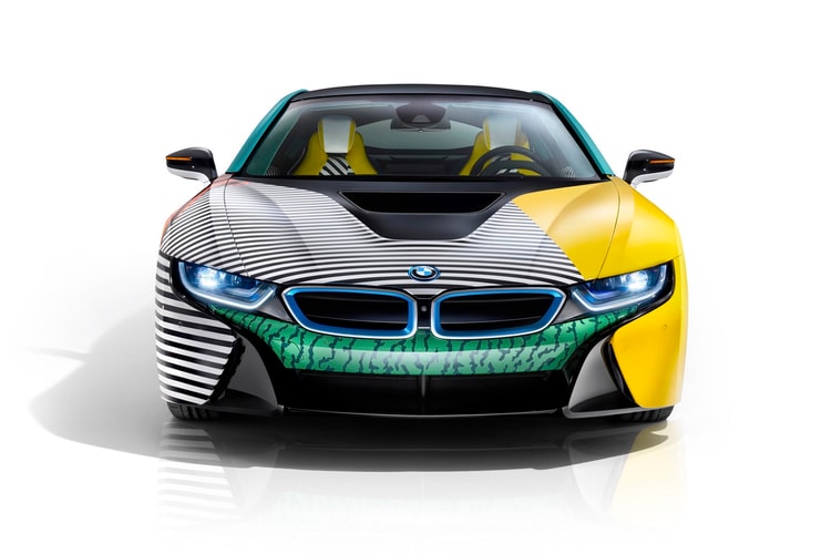 BMW i Cars Get a Bold '80s Makeover Inspired by Memphis Design Group