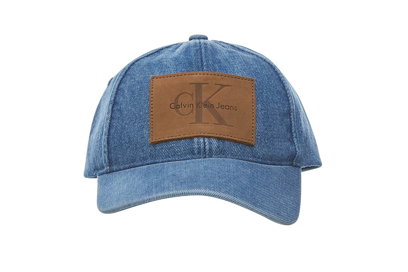 Calvin Klein Denim Logo Cap True Icon Collection 2017 Hat Baseball Cap Black Totale Eclipse