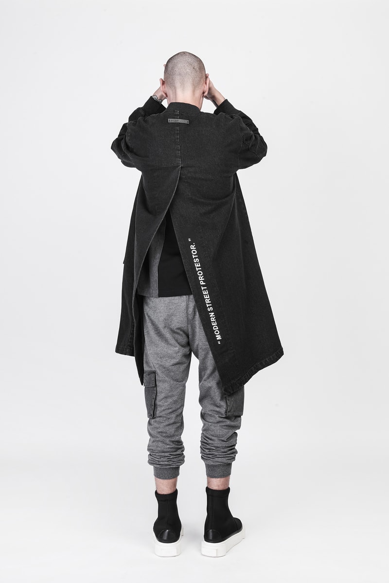 CGNY 2017 Spring Summer Black Long Coat