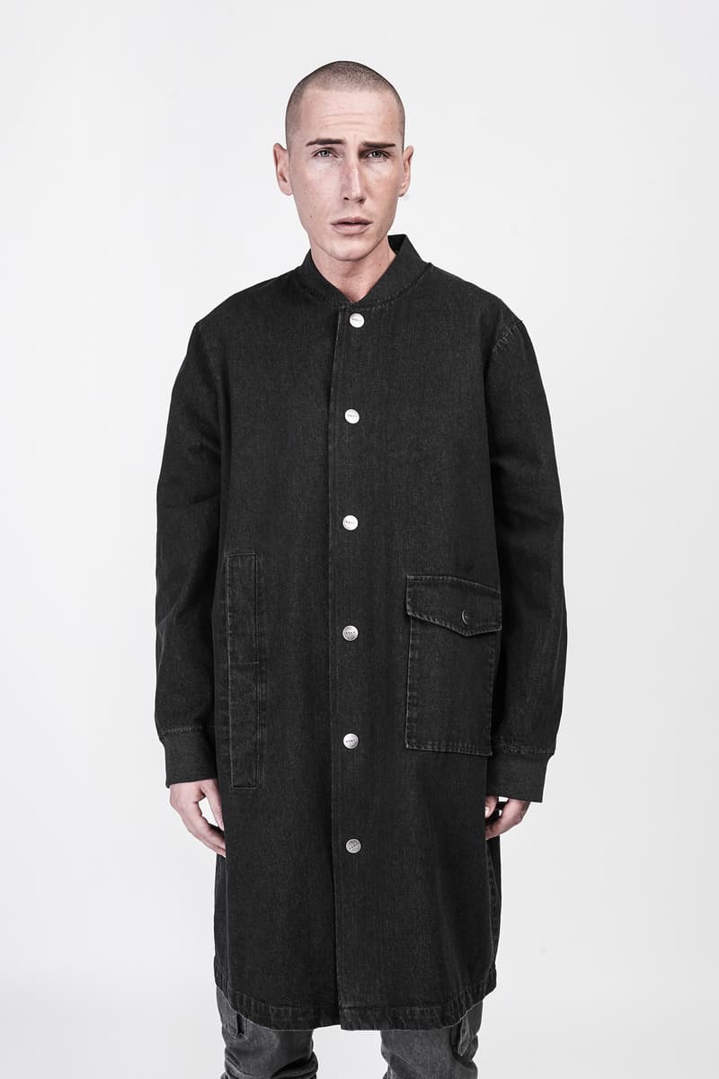 CGNY 2017 Spring Summer Black Long Coat