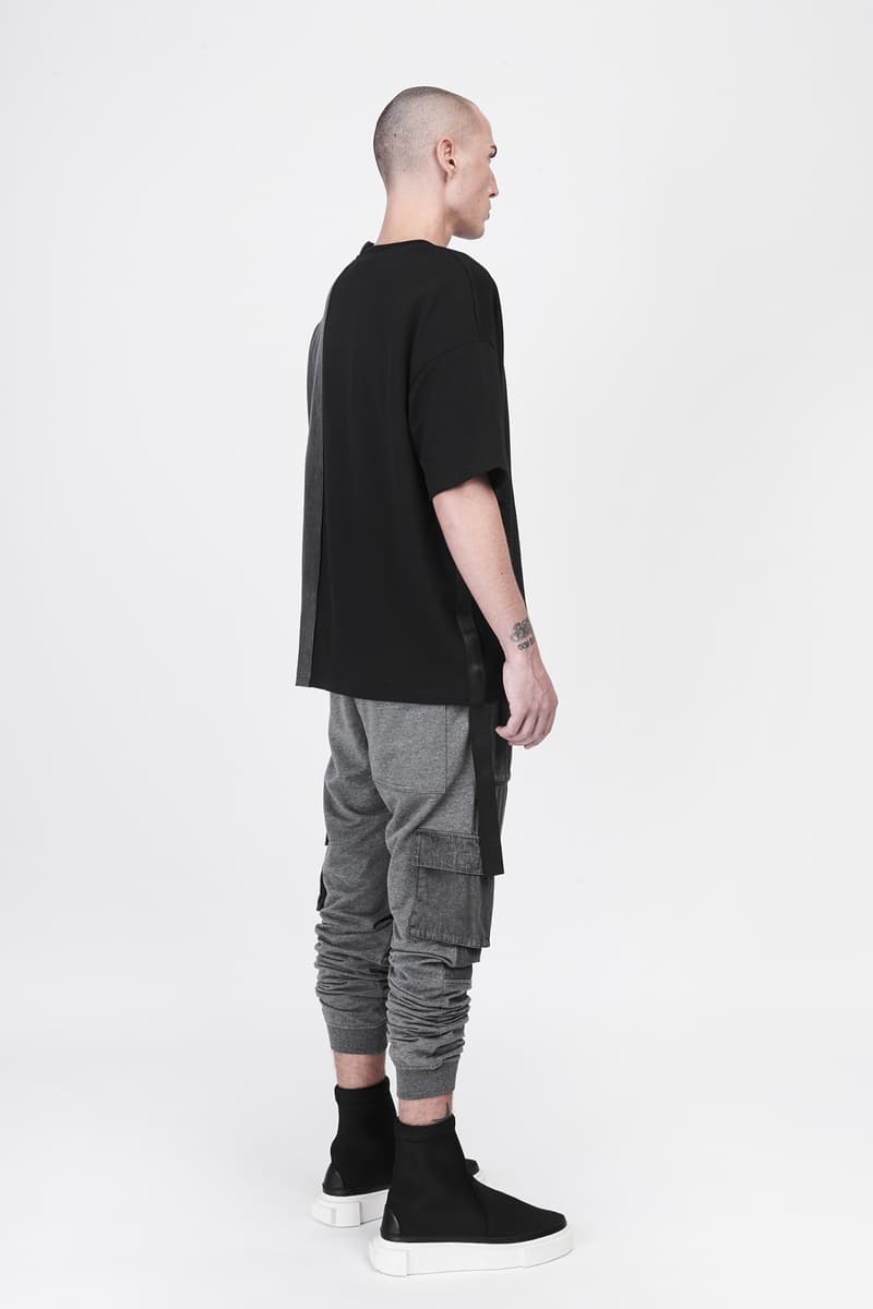 CGNY 2017 Spring Summer Grey Black T Shirt