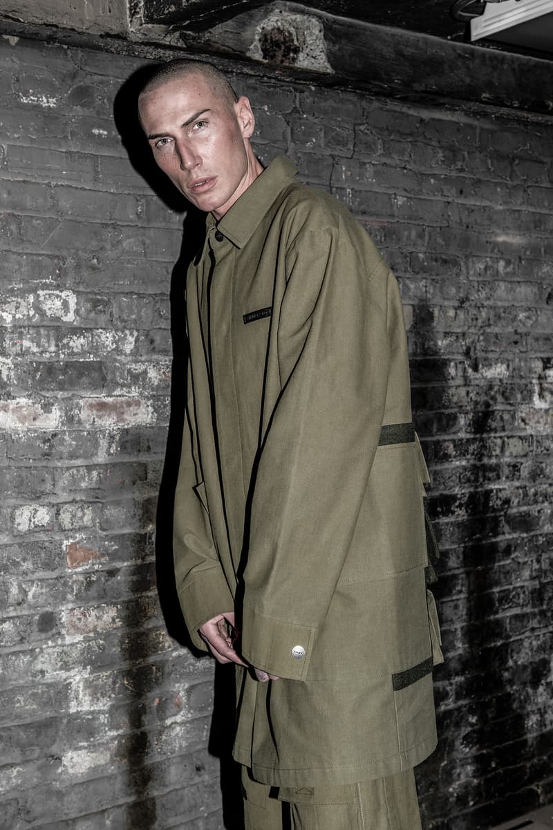 CGNY 2017 Spring Summer Green Overcoat