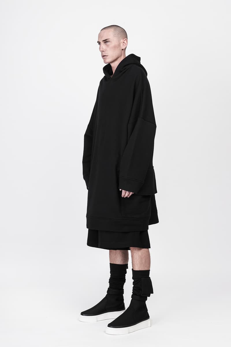 CGNY 2017 Spring Summer Black Poncho