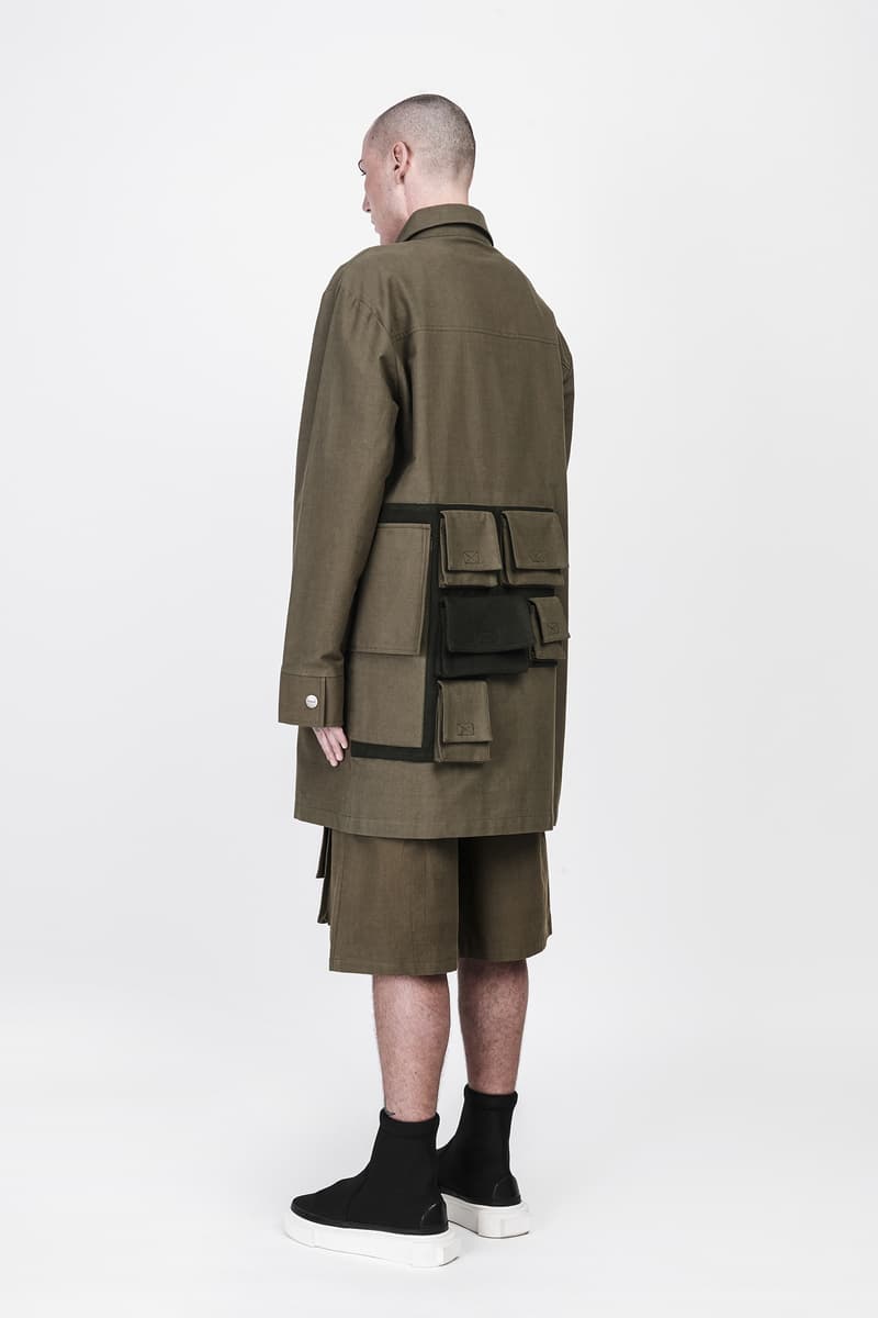 CGNY 2017 Spring Summer Green Overcoat