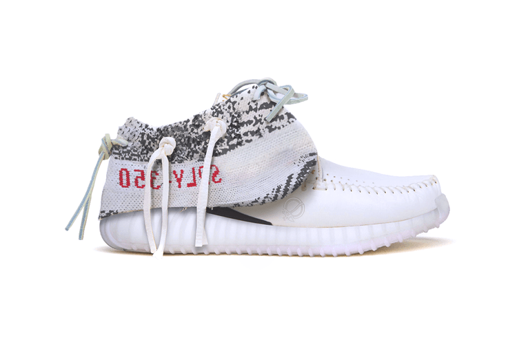 A YEEZY BOOST 350 V2 "Zebra" & visvim FBT Hybrid Is One of This Designer's Crazy Creations