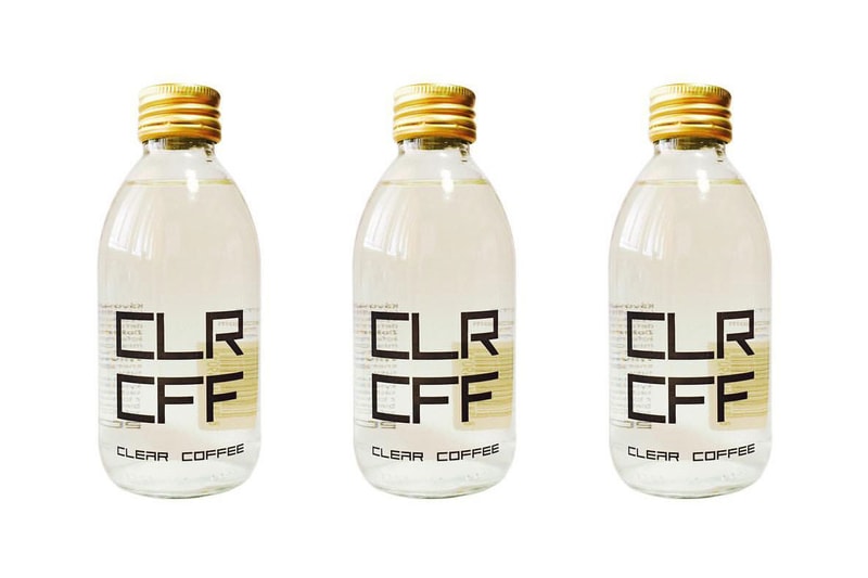 Clear Coffee Beverage CLR CFF Drinks