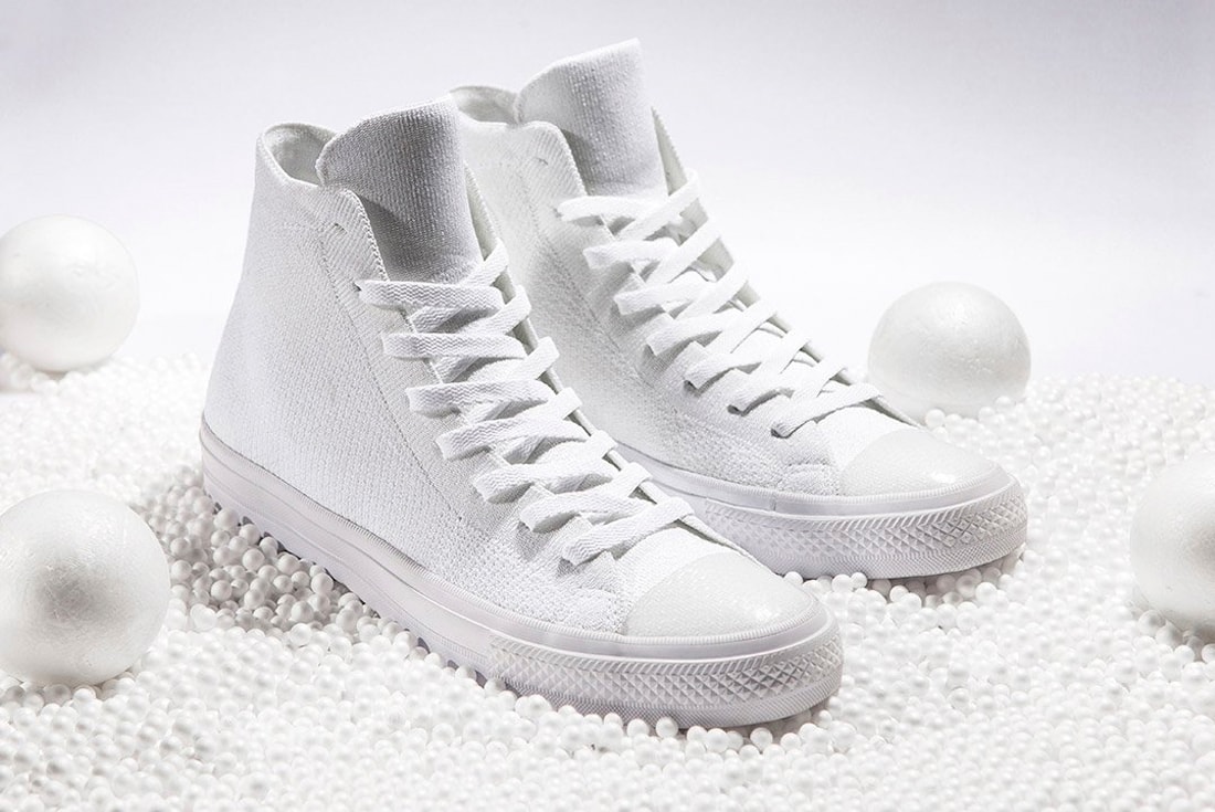 Converse Chuck Taylor All Star x Nike Flyknit All-White