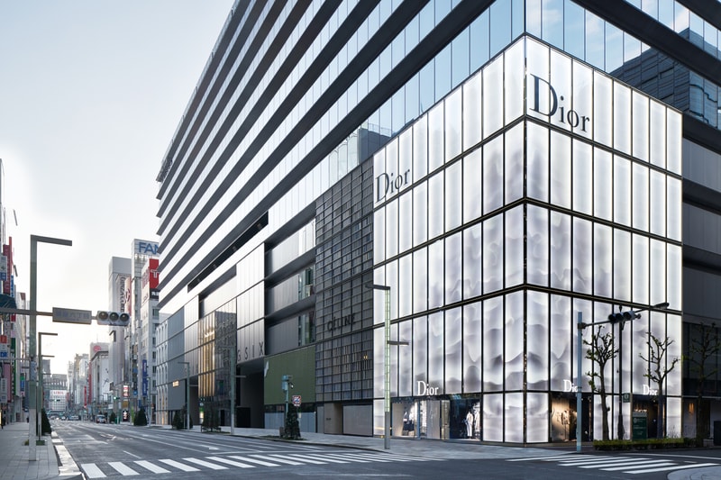 Christian Dior Ginza Tokyo Store Fashion Clothing Accessories Boutique