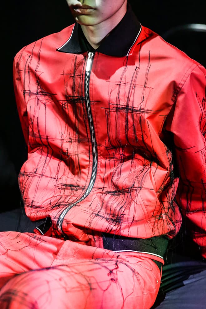 Dior Homme Pre-Fall 2017 Collection Ginza Six Black Red White