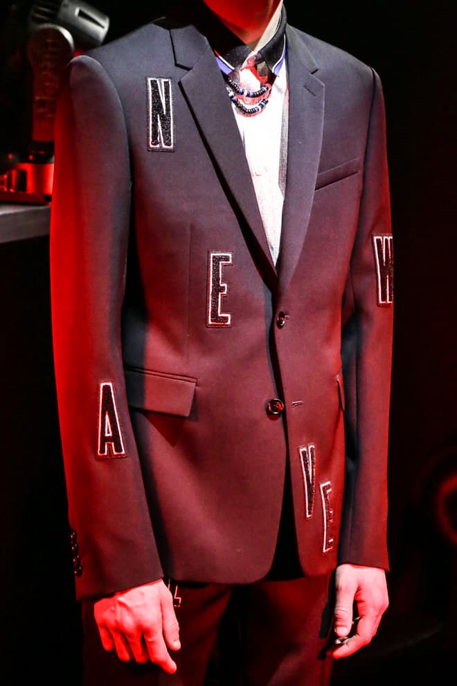 Dior Homme Pre-Fall 2017 Collection Ginza Six Black Red White