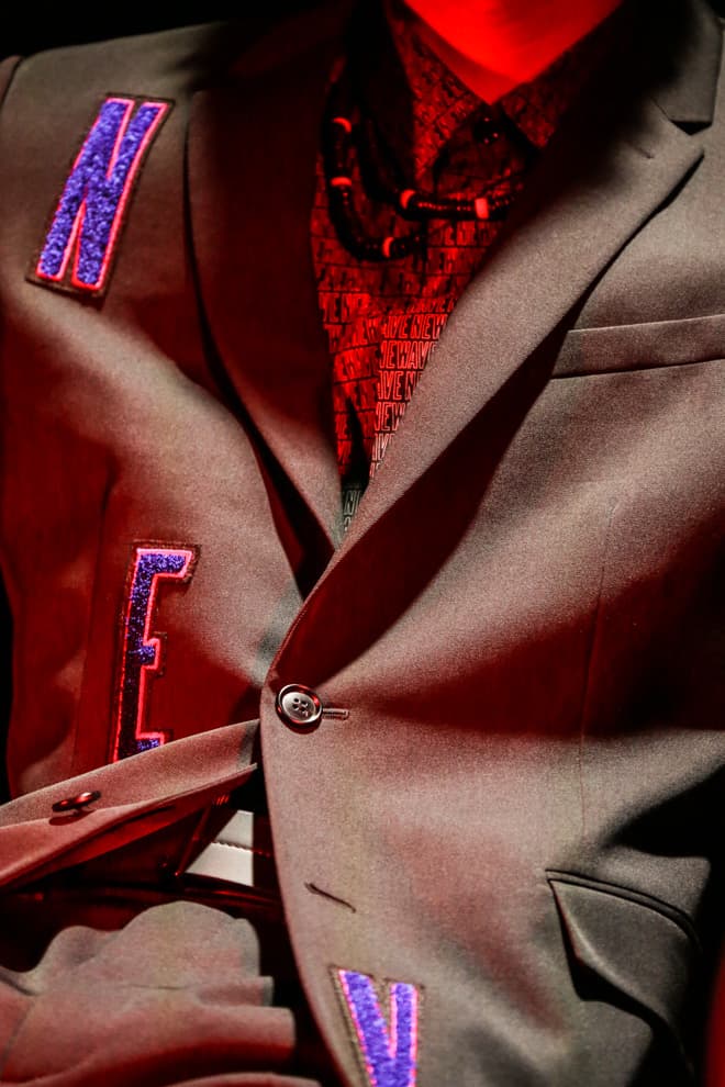 Dior Homme Pre-Fall 2017 Collection Ginza Six Black Red White