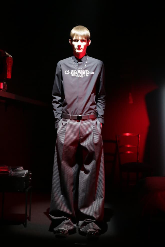Dior Homme Pre-Fall 2017 Collection Ginza Six Black Red White