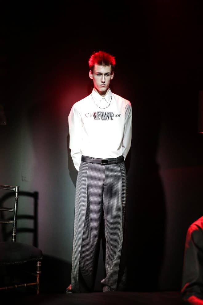 Dior Homme Pre-Fall 2017 Collection Ginza Six Black Red White