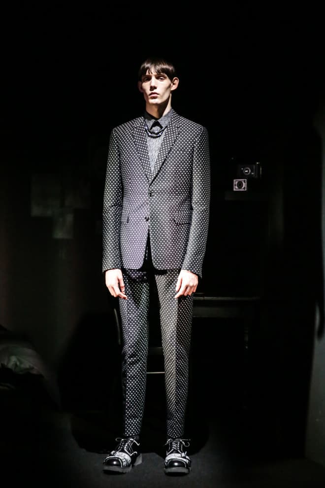 Dior Homme Pre-Fall 2017 Collection Ginza Six Black Red White