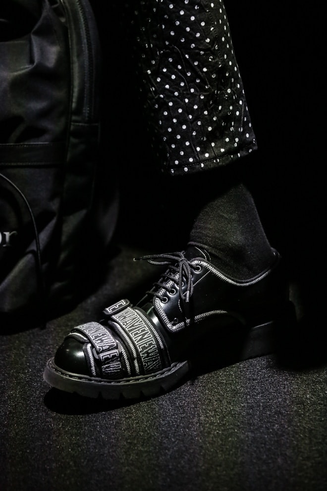 Dior Homme Pre-Fall 2017 Collection Ginza Six Black Red White