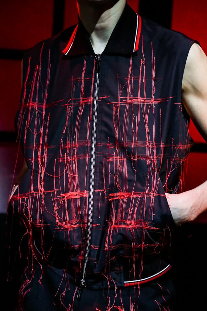 Dior Homme Pre-Fall 2017 Collection Ginza Six Black Red White