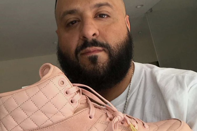 Here's How DJ Khaled Lucked out With a Pink Pair of Just Don x Air Jordan 2s
