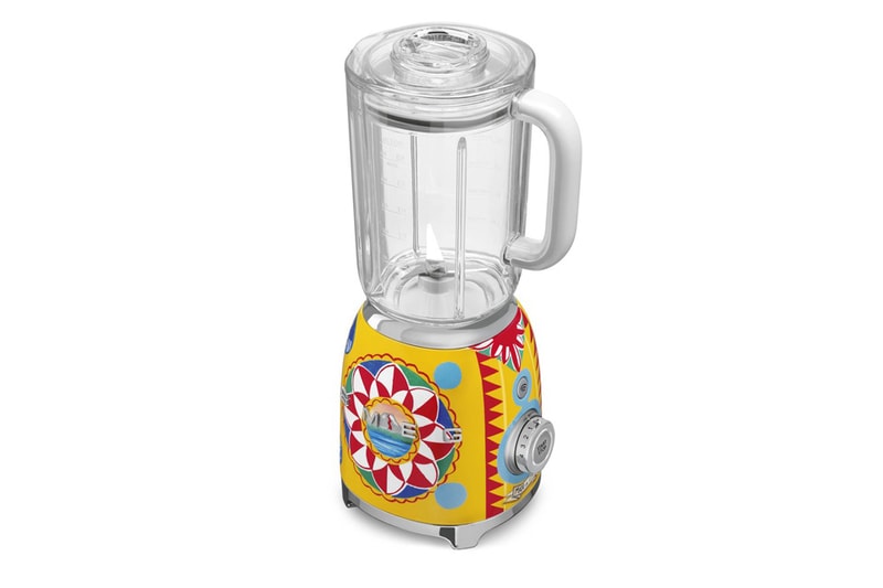dolce & gabbana floral vibrant kitchen appliances