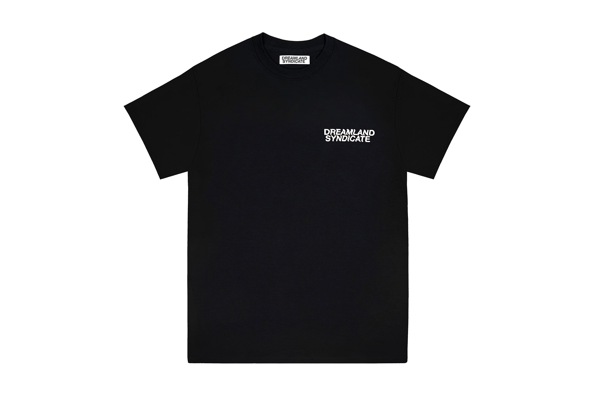Dreamland Syndicate Black Chest Logo T-Shirt