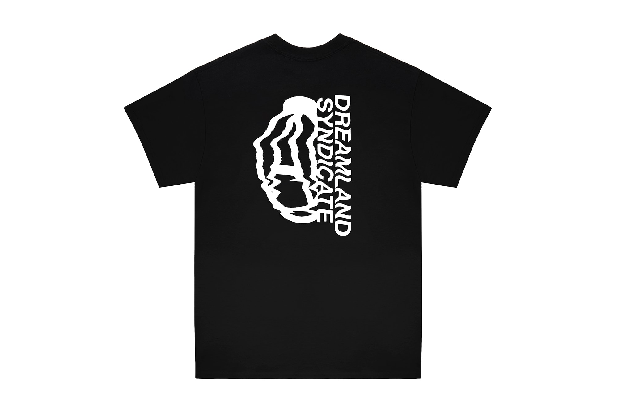 Dreamland Syndicate Black Chest Print T-Shirt