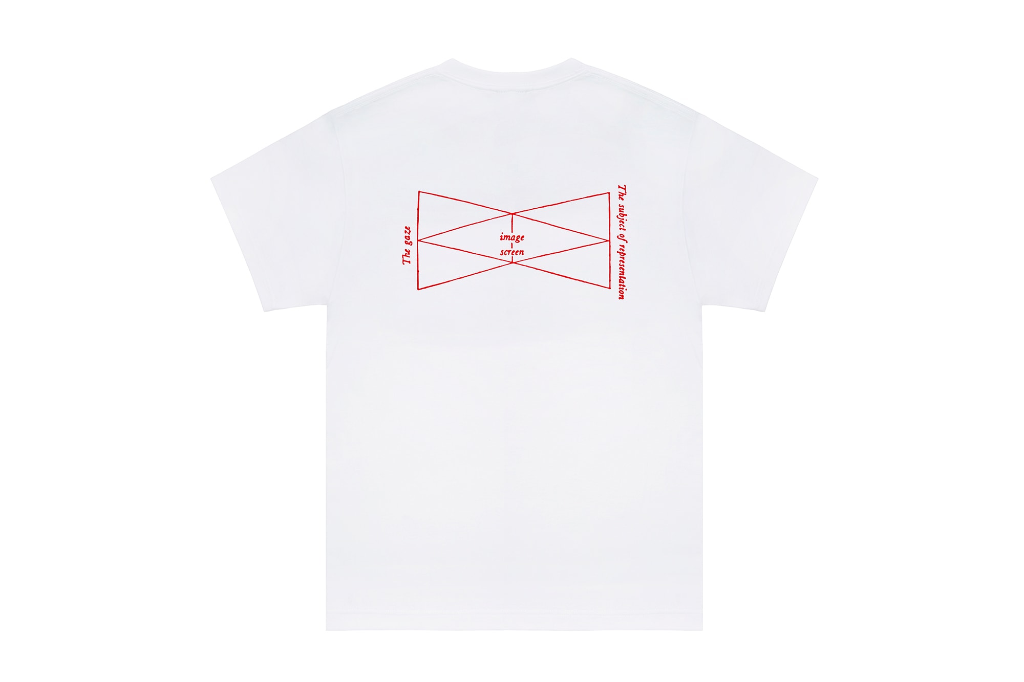 Dreamland Syndicate White T-Shirt Red Print