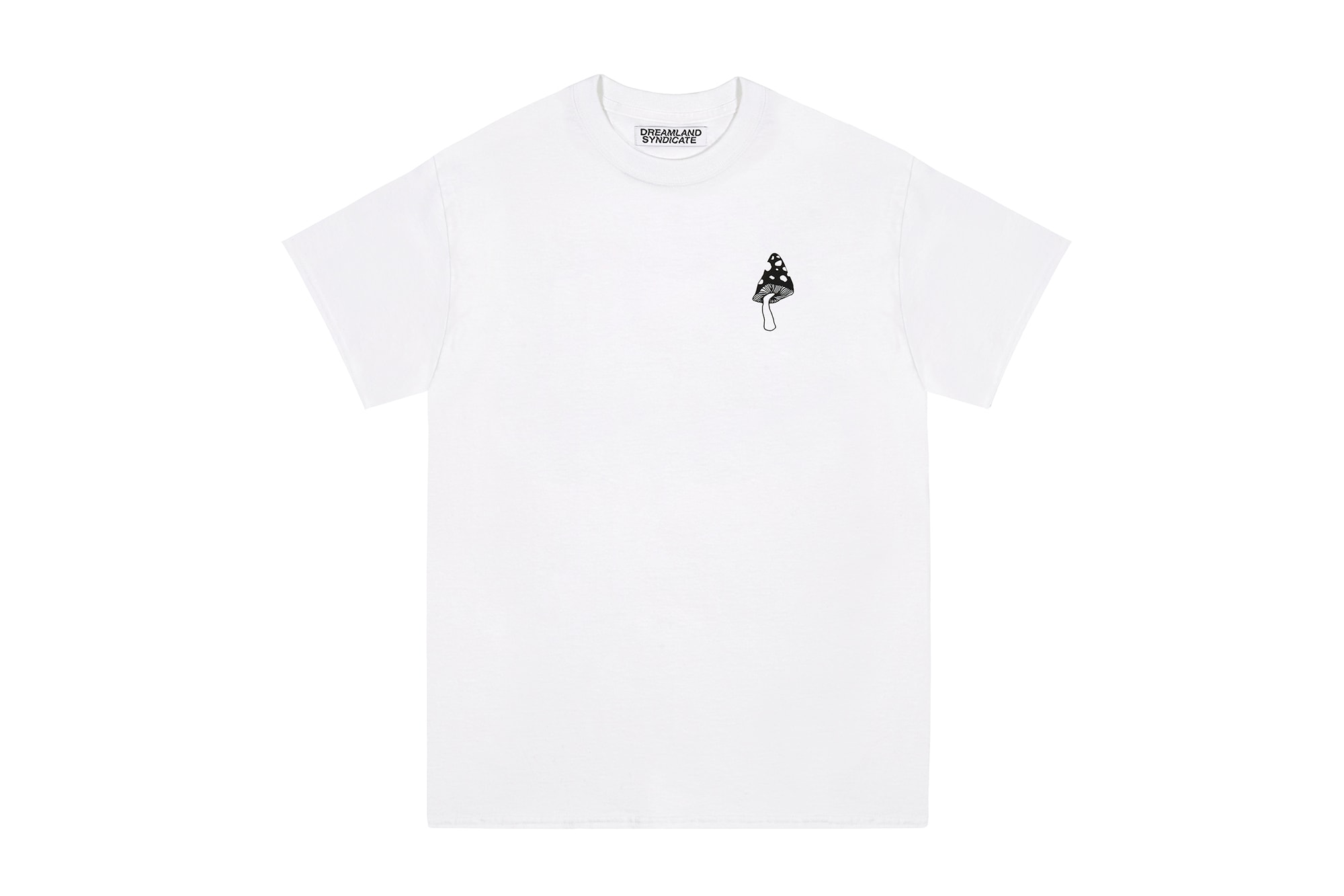 Dreamland Syndicate White Chest Logo T-Shirt