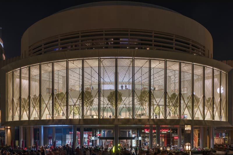 Apple Dubai Mall Store Solar Wings