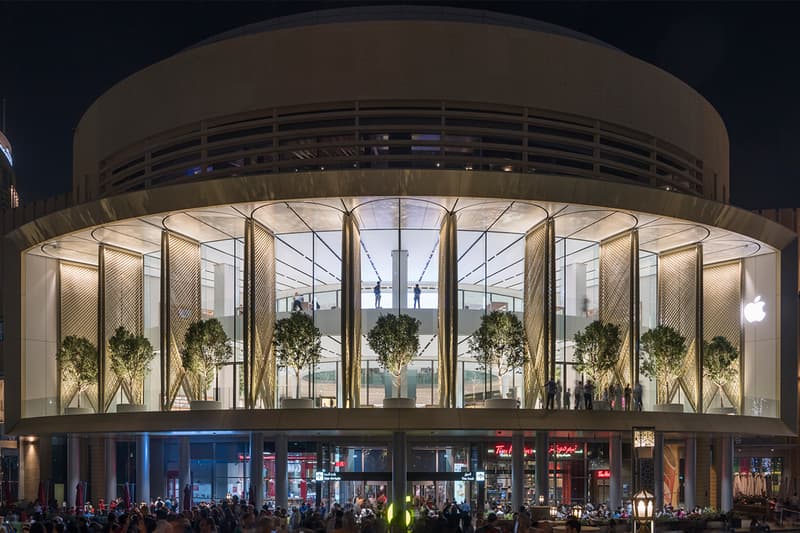 Apple Dubai Mall Store Solar Wings