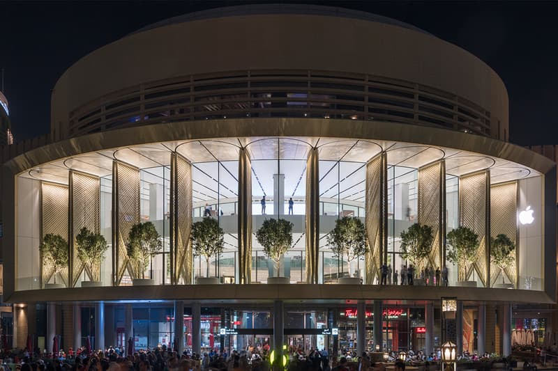 Apple Dubai Mall Store Solar Wings