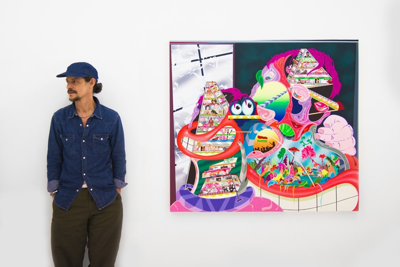 Erik Parker on KAWS & His Artwork 2017 Interview Brian Donnelly Run With the Hunted Hong Kong Art Basel 2017 AISHONANZUKA Air Jordan 4