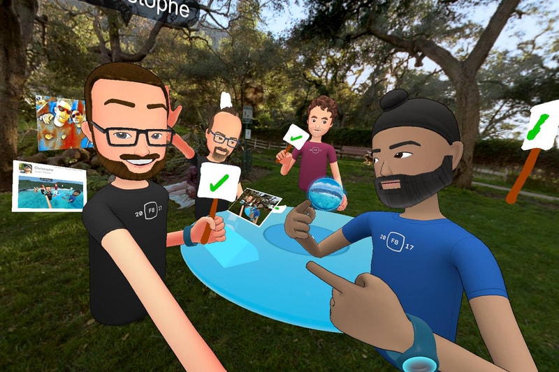 Facebook Spaces Social VR Platform