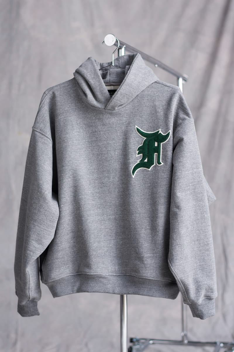 fear of god hoodie grey