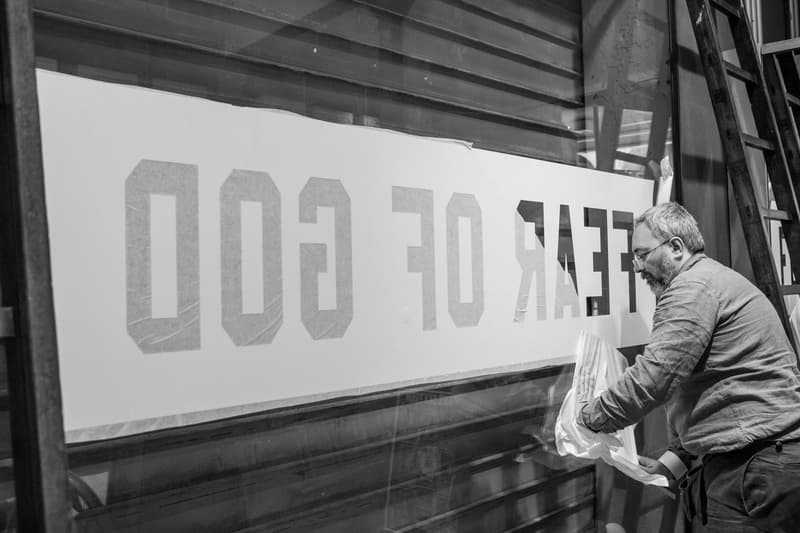 Fear of God Pop-Up Launch at Back Door Bottega