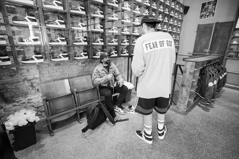Fear of God Pop-Up Launch at Back Door Bottega