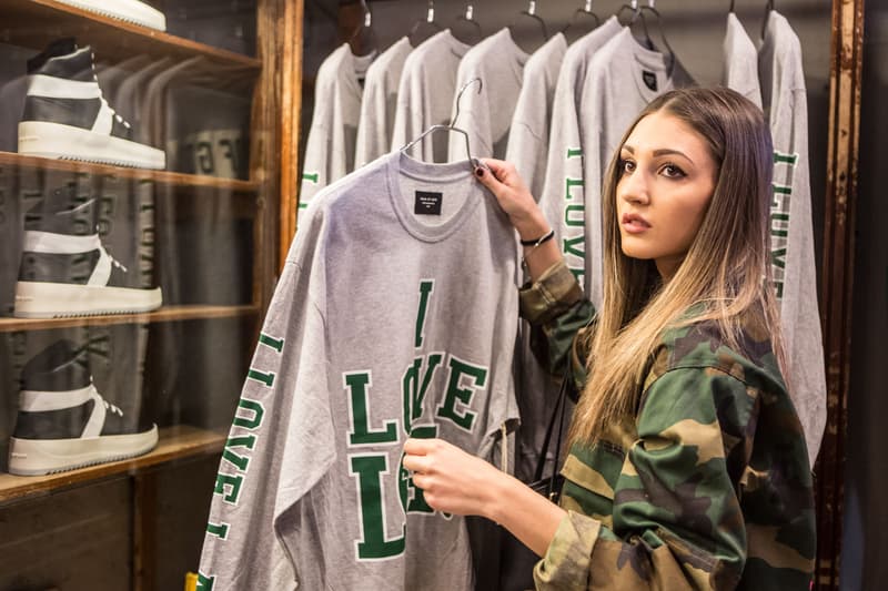 Fear of God Pop-Up Launch at Back Door Bottega