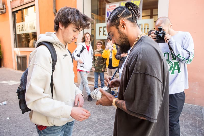 Fear of God Pop-Up Launch at Back Door Bottega